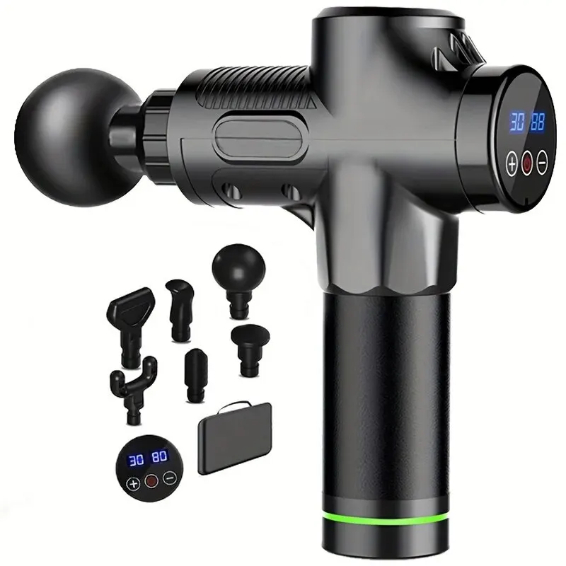 99 Level Massage Gun Fascia Deep Muscle Relax Body Neck Massager Electric Fitness Equipment Noise Reduction Male Female
99 Level Massage Gun Fascia Deep Muscle Relax Body Neck Massager Electric Fitness Equipment Noise Reduction Male Female
