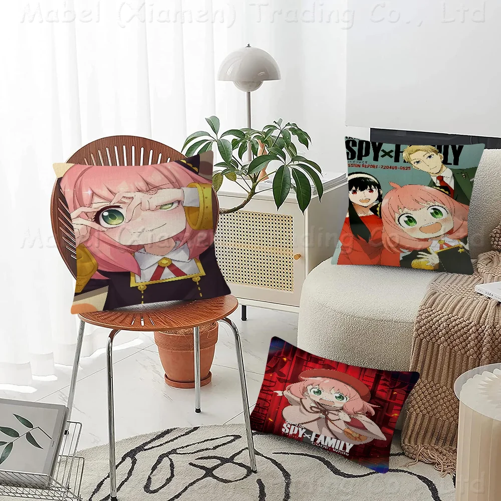 Anime Spy X Family Cushion Cover Car Throw Pillow Case For Sofa Car Christmas Gift 40x40cm 45x45cm
Anime Spy X Family Cushion Cover Car Throw Pillow Case For Sofa Car Christmas Gift 40x40cm 45x45cm