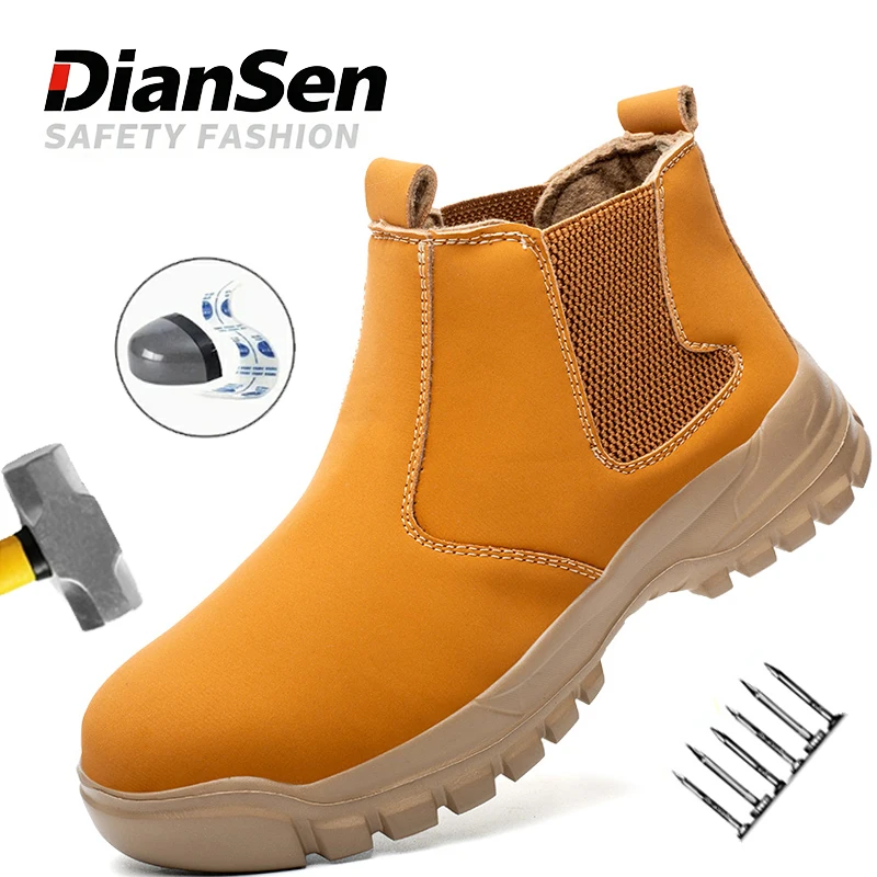 Mens Waterproof Work Boots Steel Toe Safety Shoes Anti-smash Anti-Puncture Industrial Shoes Hiking Boots Indestructible Shoes
Mens Waterproof Work Boots Steel Toe Safety Shoes Anti-smash Anti-Puncture Industrial Shoes Hiking Boots Indestructible Shoes