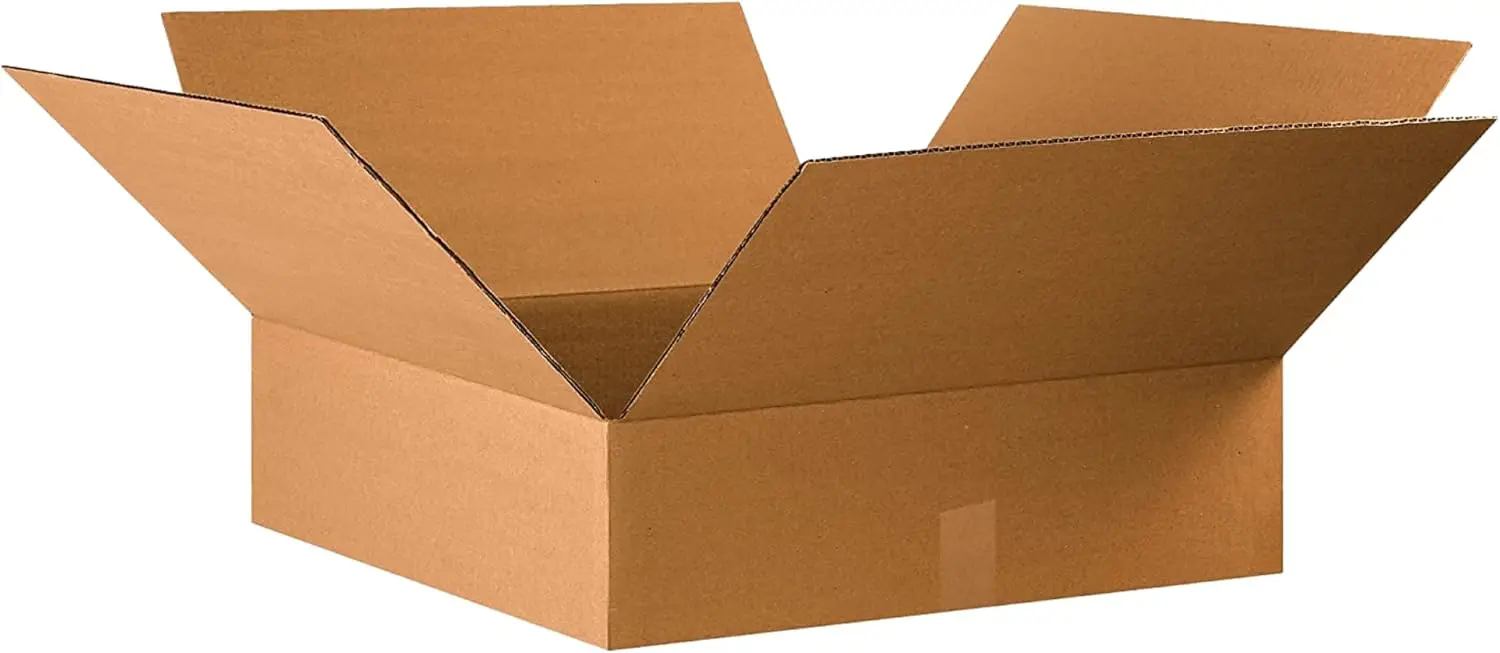 22x22x6 Flat Corrugated Boxes, Pack of 15 for Shipping, Moving, Storage - Strong Bulk Boxes
22x22x6 Flat Corrugated Boxes, Pack of 15 for Shipping, Moving, Storage - Strong Bulk Boxes