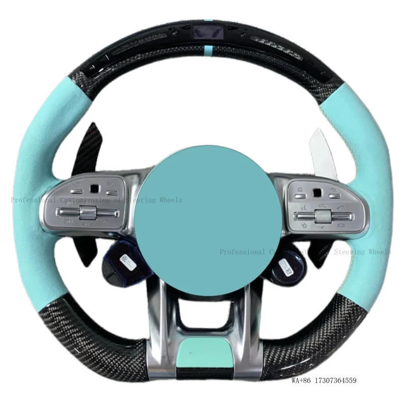 Luxury Carbon Fiber With LED Steering Wheel Suitable for Mercedes Benz AMG W211 W212 W221 W222 W204 W205 with Custom Design
Luxury Carbon Fiber With LED Steering Wheel Suitable for Mercedes Benz AMG W211 W212 W221 W222 W204 W205 with Custom Design