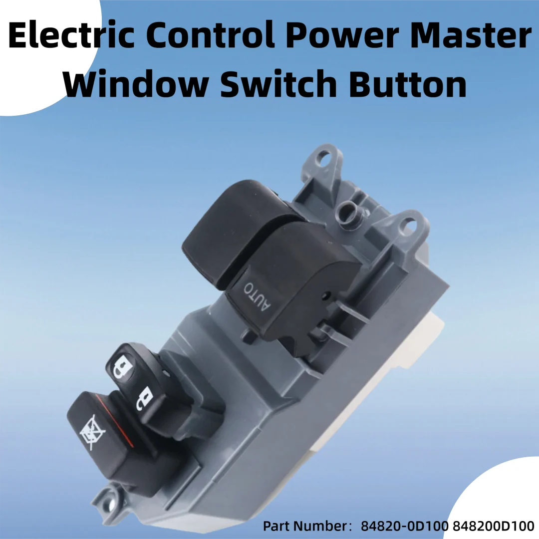 84820-0D100 84820-02230 New Power Master Window Switch Electric Control Button Fit For Toyota Auris 2007-2013
84820-0D100 84820-02230 New Power Master Window Switch Electric Control Button Fit For Toyota Auris 2007-2013