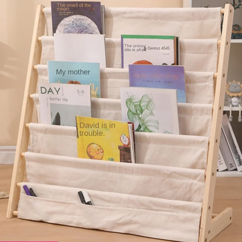 LazyChild Solid Wood Kids Bookshelf Creative Multilayer Movable Storage Rack Floor Bookcase Picture Book Organizer
LazyChild Solid Wood Kids Bookshelf Creative Multilayer Movable Storage Rack Floor Bookcase Picture Book Organizer