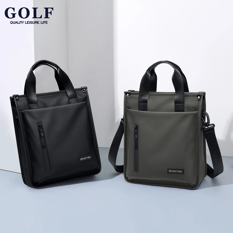 GOLF QUALITY Men's Large Capacity Waterproof Sling Shoulder Messenger Bag Casual Crossbody Business Bag with Zipper Closure
GOLF QUALITY Men's Large Capacity Waterproof Sling Shoulder Messenger Bag Casual Crossbody Business Bag with Zipper Closure