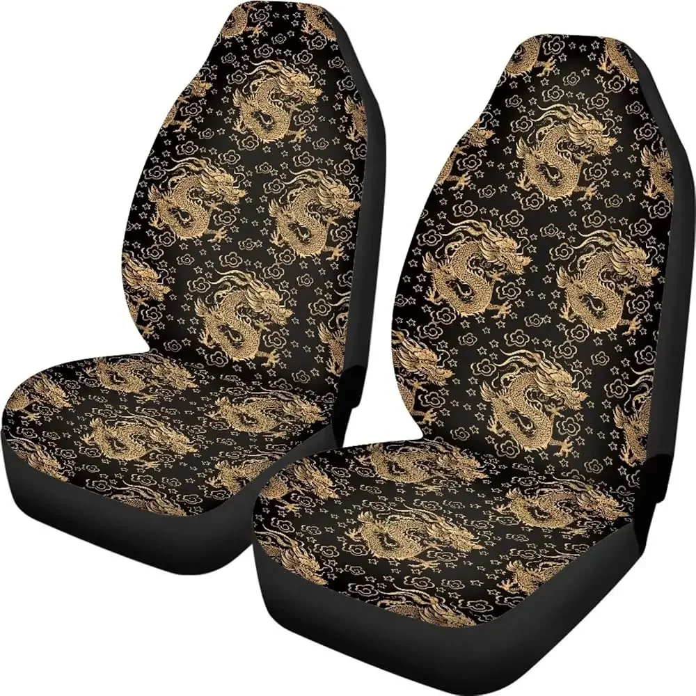 02-Golden Dragon 2 Pack Car Seat Covers Set for Womens Universal Size Car Front Seat Covers Anti-Slip Cars Cushion Covers Au
02-Golden Dragon 2 Pack Car Seat Covers Set for Womens Universal Size Car Front Seat Covers Anti-Slip Cars Cushion Covers Au
