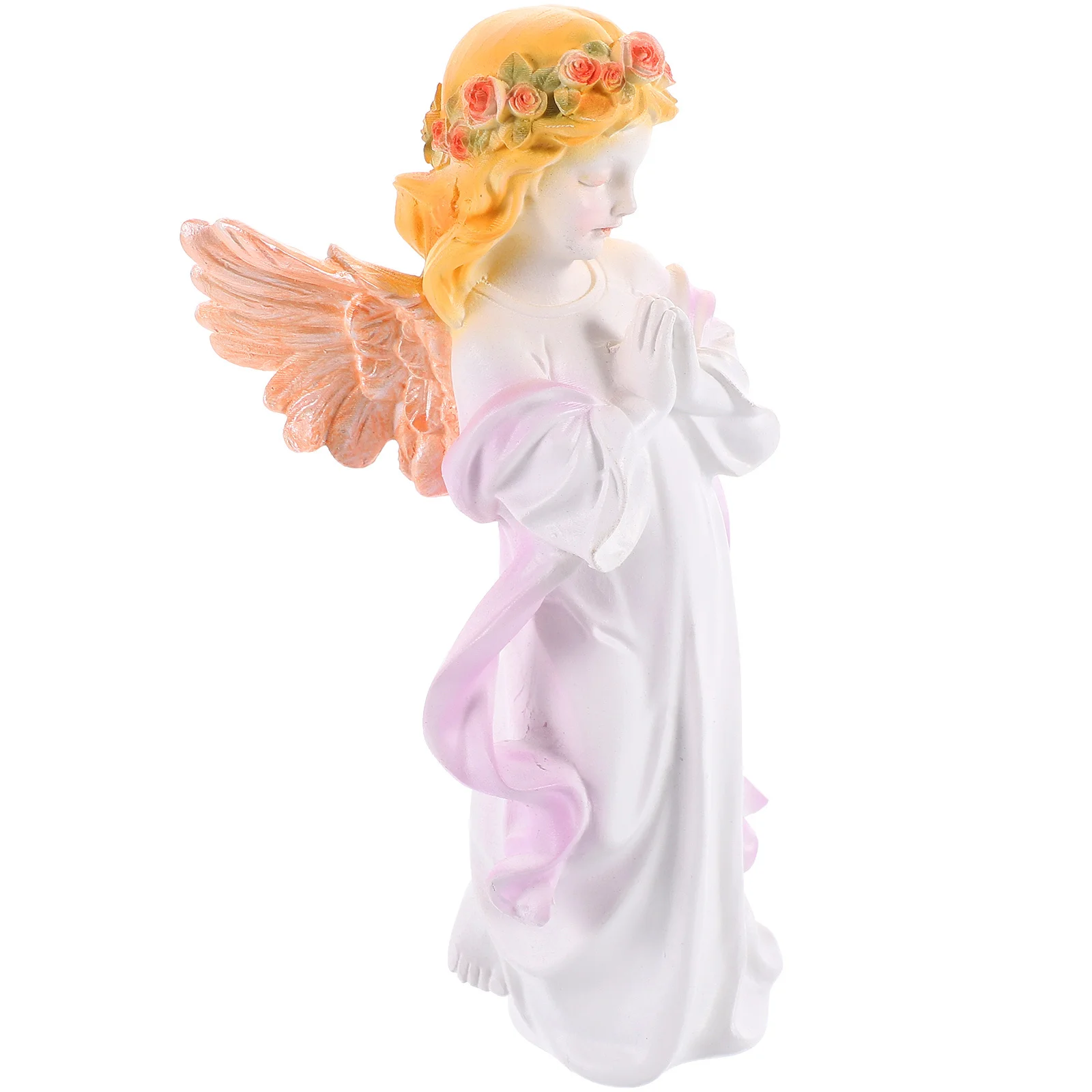 Praying Angel Sculpture Resin Beautifully Crafted Home Decorative Artware for Living Room Desktop Garden Decoration
Praying Angel Sculpture Resin Beautifully Crafted Home Decorative Artware for Living Room Desktop Garden Decoration