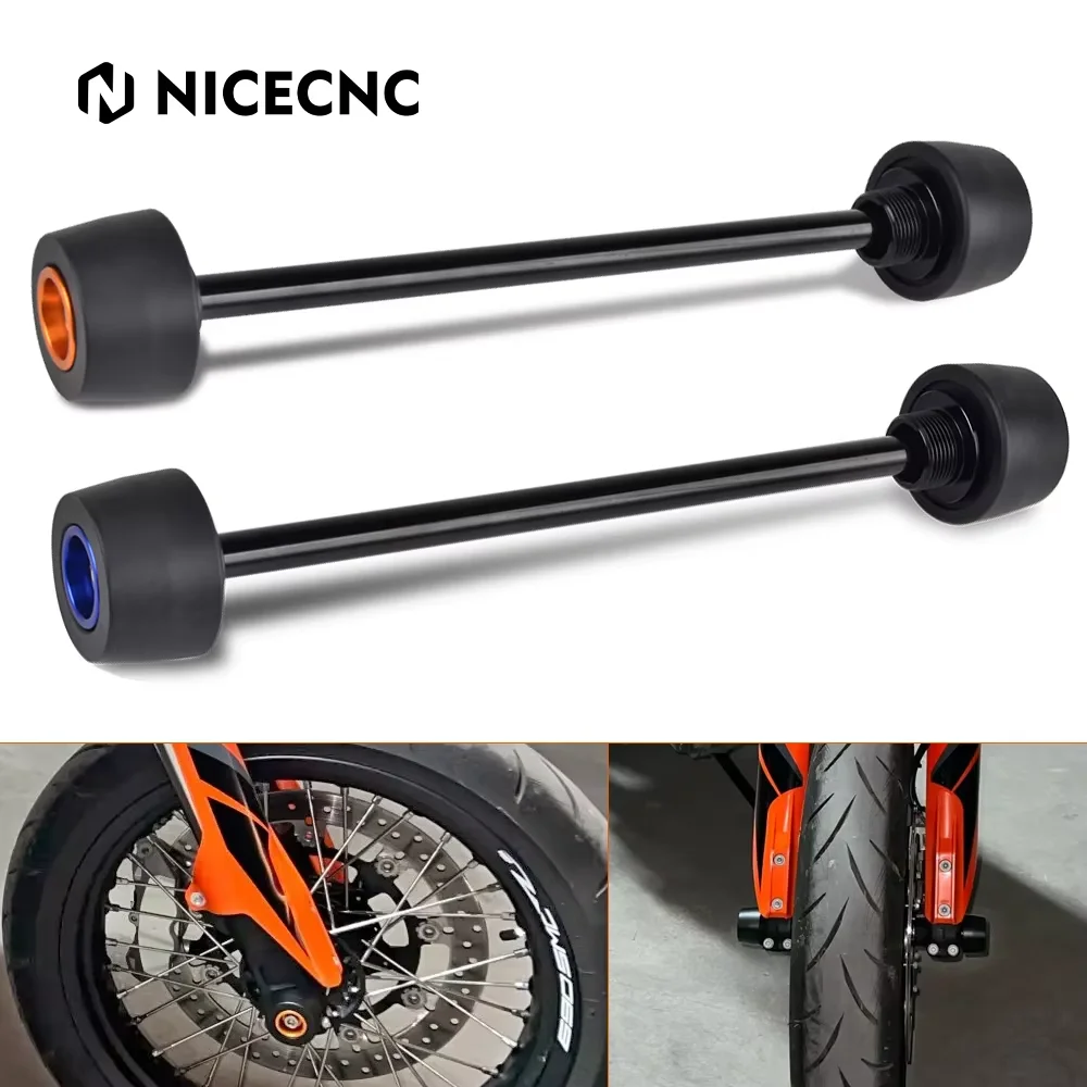 Front Wheel Axle Sliders for KTM 690 SMC R 2019-2025 690 Duke 2008-2019 for Husqvarna 701 Supermoto 2016-2025 701 Vitpilen 18-21
Front Wheel Axle Sliders for KTM 690 SMC R 2019-2025 690 Duke 2008-2019 for Husqvarna 701 Supermoto 2016-2025 701 Vitpilen 18-21