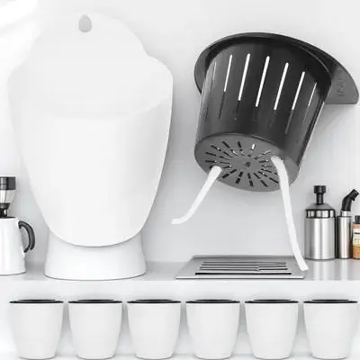 7Pcs Plastic Self Watering Planter Hanging Flower Pot for Indoor Garden Wall Mounted Container for Plants and Flowers Round
7Pcs Plastic Self Watering Planter Hanging Flower Pot for Indoor Garden Wall Mounted Container for Plants and Flowers Round