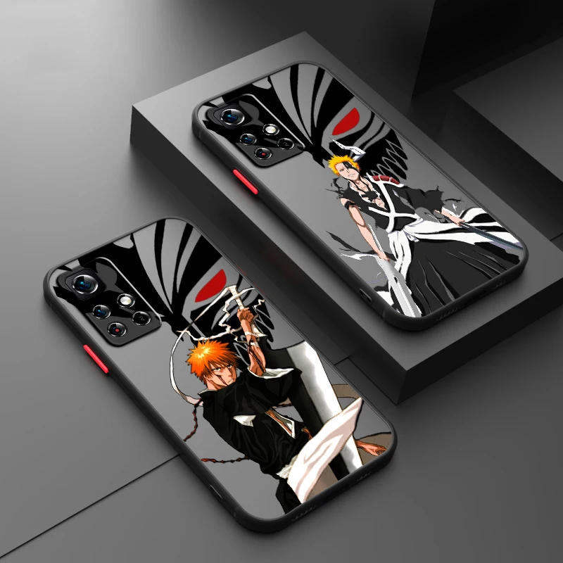 B-Bleach Art Cool Fashion Frosted Translucent For Redmi Note 13 12 12S 12T 11 11T 11E 10 10S 9 Pro Plus 5G Soft Phone Case 
B-Bleach Art Cool Fashion Frosted Translucent For Redmi Note 13 12 12S 12T 11 11T 11E 10 10S 9 Pro Plus 5G Soft Phone Case