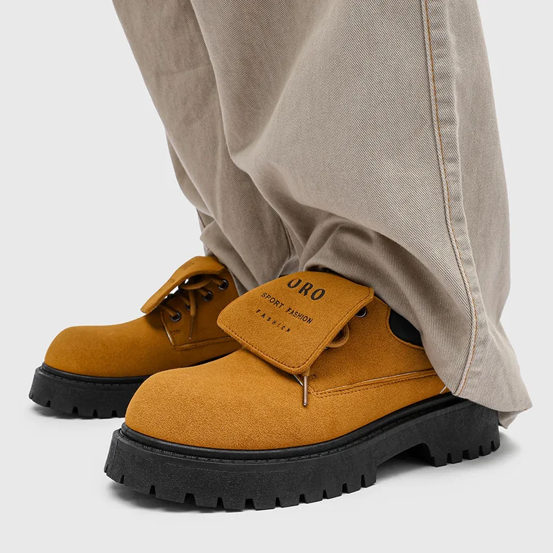 Мужская дизайнерская обувь в уличном стиле, большой размер 46, туфли на платформе, мужская кожаная обувь, повседневная деловая обувь для мужчин, zapatos de hombre
Мужская дизайнерская обувь в уличном стиле, большой размер 46, туфли на платформе, мужская кожаная обувь, повседневная деловая обувь для мужчин, zapatos de hombre