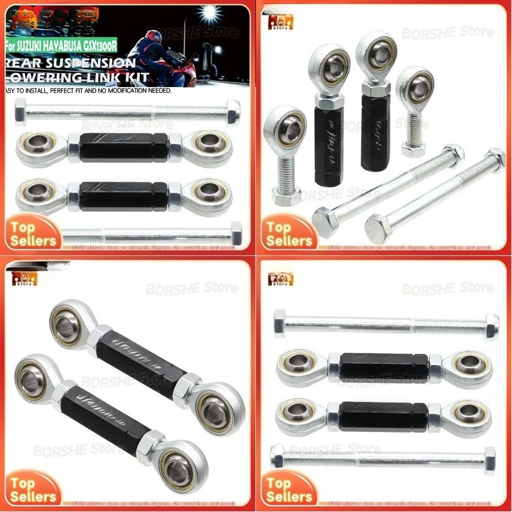 2026 Suitable for Suzuki Hayabusa GSX1300R Rear Lowering Link Rod Suspension Lowering Multi Link Kit Accessory
2026 Suitable for Suzuki Hayabusa GSX1300R Rear Lowering Link Rod Suspension Lowering Multi Link Kit Accessory