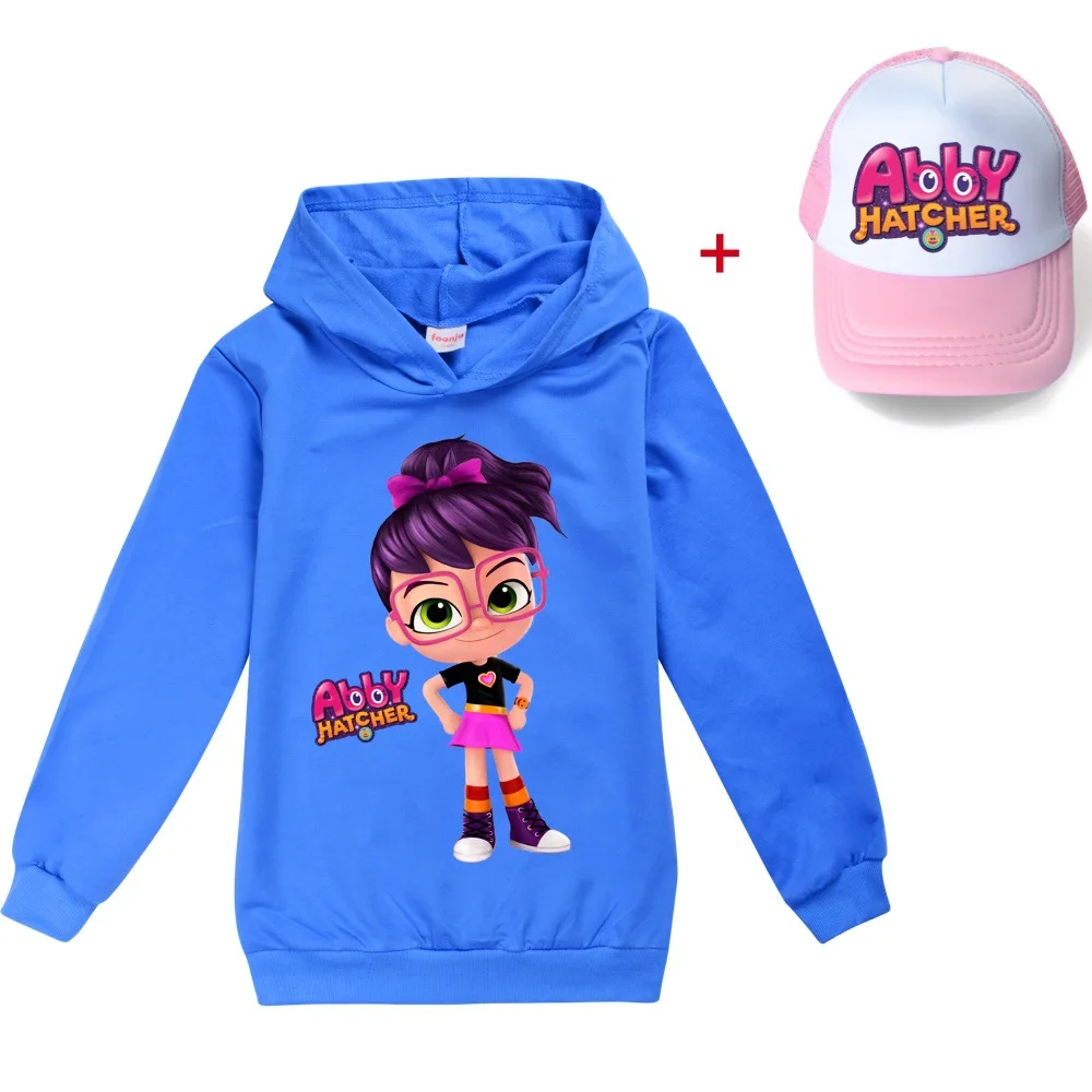 Casual Outwears Girls Boys Abby Hatcher Cartoon Hoodies Children Cotton Sweatshirts Spring Autumn Coat Kids Clothes Pullover+Hat
Casual Outwears Girls Boys Abby Hatcher Cartoon Hoodies Children Cotton Sweatshirts Spring Autumn Coat Kids Clothes Pullover+Hat