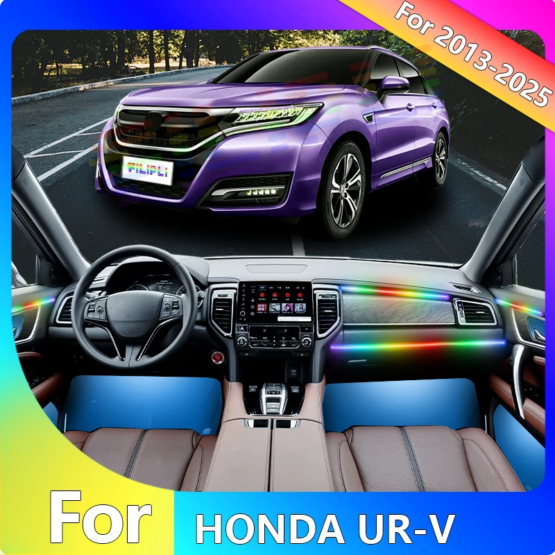 FILIPLI For 2021 For The Honda UR-V Ambient Light Car Gadgets Decorations Accessories 64 Colors Car Decoration Led App Remote
FILIPLI For 2021 For The Honda UR-V Ambient Light Car Gadgets Decorations Accessories 64 Colors Car Decoration Led App Remote