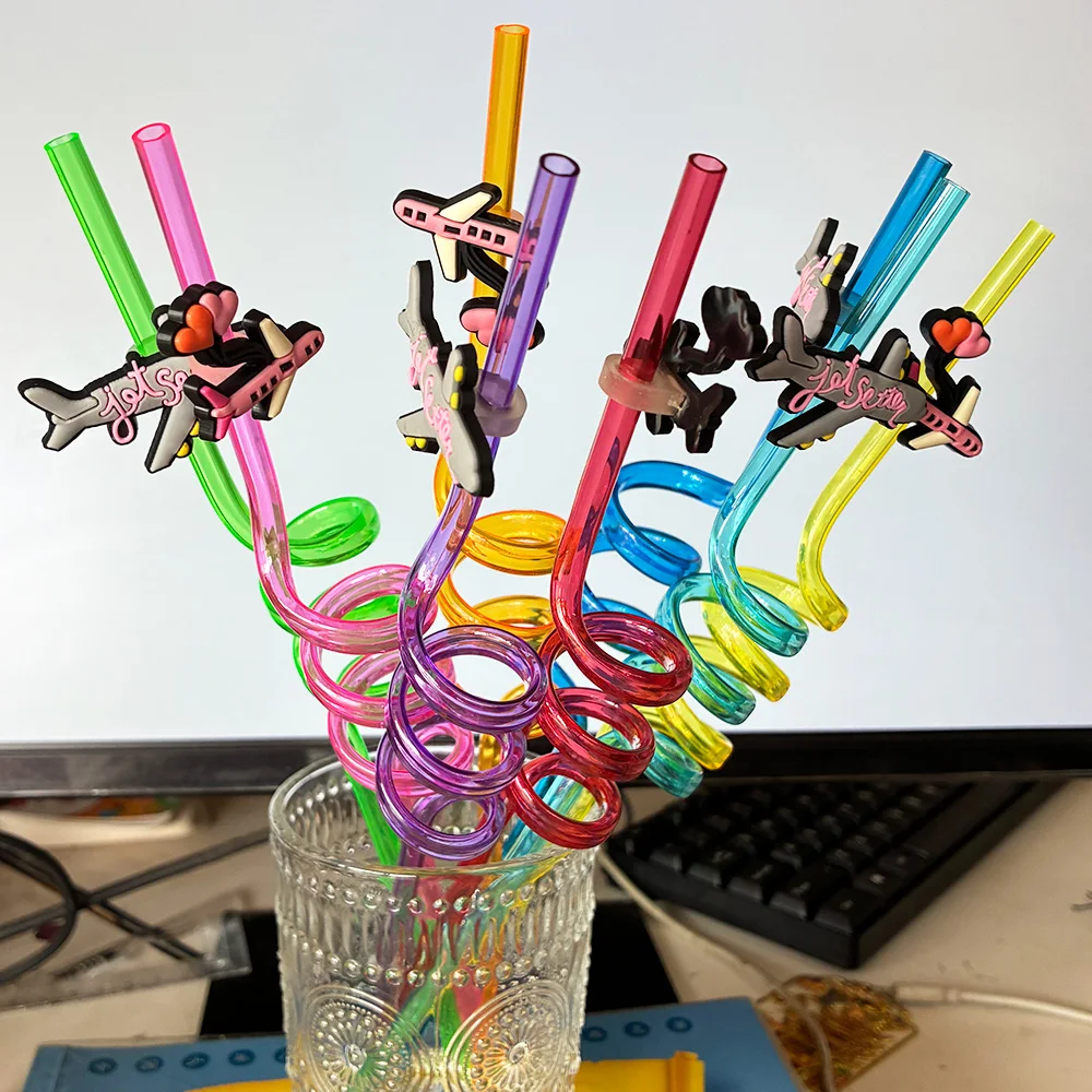 8pcs Airplane Cute Straw Drinking Straws Summer Beach Classroom Goodie Bag Filler Stuffers Airplane Birthday Party Supplies Gift
8pcs Airplane Cute Straw Drinking Straws Summer Beach Classroom Goodie Bag Filler Stuffers Airplane Birthday Party Supplies Gift