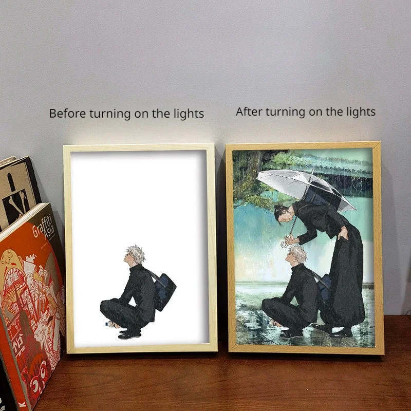 Anime Figure LED Night Light Painting Decor, Photo Frame, Room Decoration, Kid's Birthday, Christmas Gift, Creative Bedside Deco
Anime Figure LED Night Light Painting Decor, Photo Frame, Room Decoration, Kid's Birthday, Christmas Gift, Creative Bedside Deco