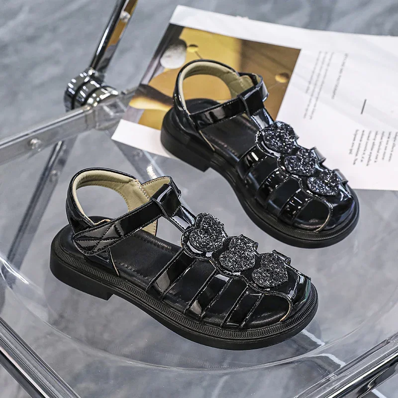 New Girls Roman Sandals Closed-toe Soft New Summer Princess Fashion Roman Sandals Anti Slip Fashion Princess Sandals
New Girls Roman Sandals Closed-toe Soft New Summer Princess Fashion Roman Sandals Anti Slip Fashion Princess Sandals