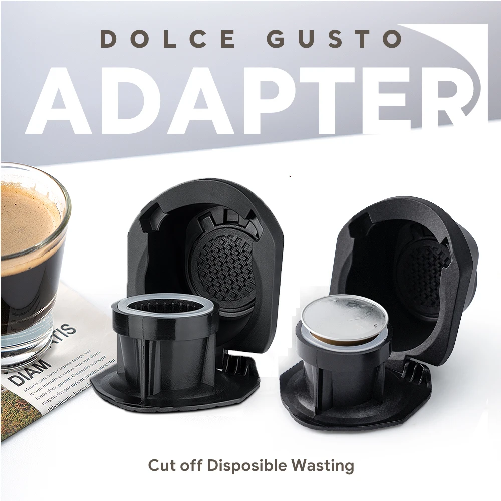 Многоразовый адаптер icafilas для кофемашины Dolce Gusto EDG MINI Me, держатель apsule для Nescafe Genio S Plus Nespresso
Многоразовый адаптер icafilas для кофемашины Dolce Gusto EDG MINI Me, держатель apsule для Nescafe Genio S Plus Nespresso