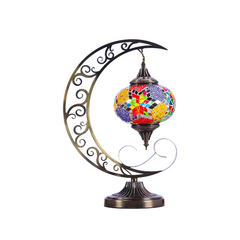 Lighting, style bohemian, handmade mosaic, moon-shaped home, decorative desk lamp
Lighting, style bohemian, handmade mosaic, moon-shaped home, decorative desk lamp