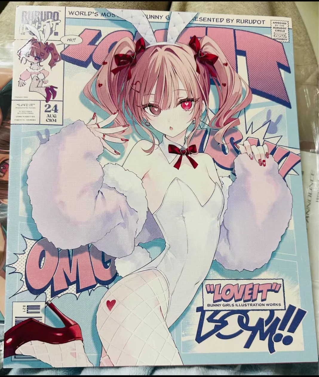 Rurudo LOVE IT ( BUNNY GIRLS ILLUSTRATION WORKS ) Art Collection Book Rabi Illustration Painting Works Comic Market C104
Rurudo LOVE IT ( BUNNY GIRLS ILLUSTRATION WORKS ) Art Collection Book Rabi Illustration Painting Works Comic Market C104