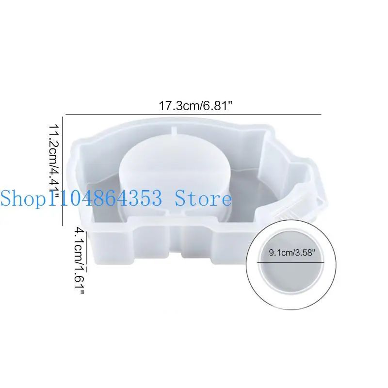 652F Бегемот Свинья Кит силиконовая форма держатель для монет смола шкатулка для драгоценностей эпоксидная форма DIY
652F Бегемот Свинья Кит силиконовая форма держатель для монет смола шкатулка для драгоценностей эпоксидная форма DIY