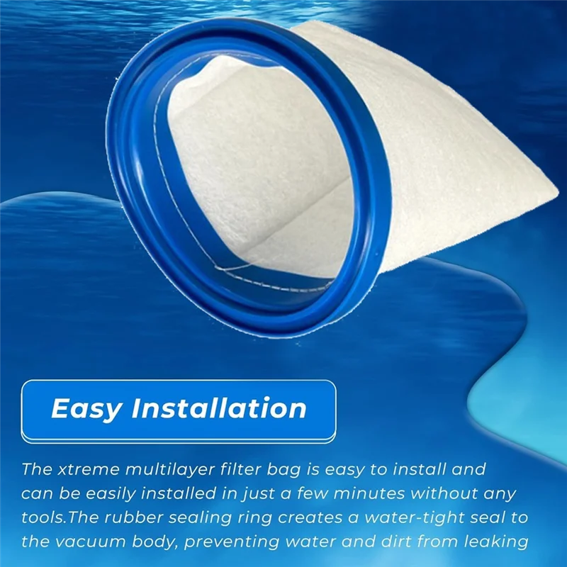 Sand & Silt Filter Bag Replaces Pool Handheld Pool Vacuum P30X022SS / PBW022SS/P30X022XF/PBW022XF Pool Filter 10PCS
Sand & Silt Filter Bag Replaces Pool Handheld Pool Vacuum P30X022SS / PBW022SS/P30X022XF/PBW022XF Pool Filter 10PCS