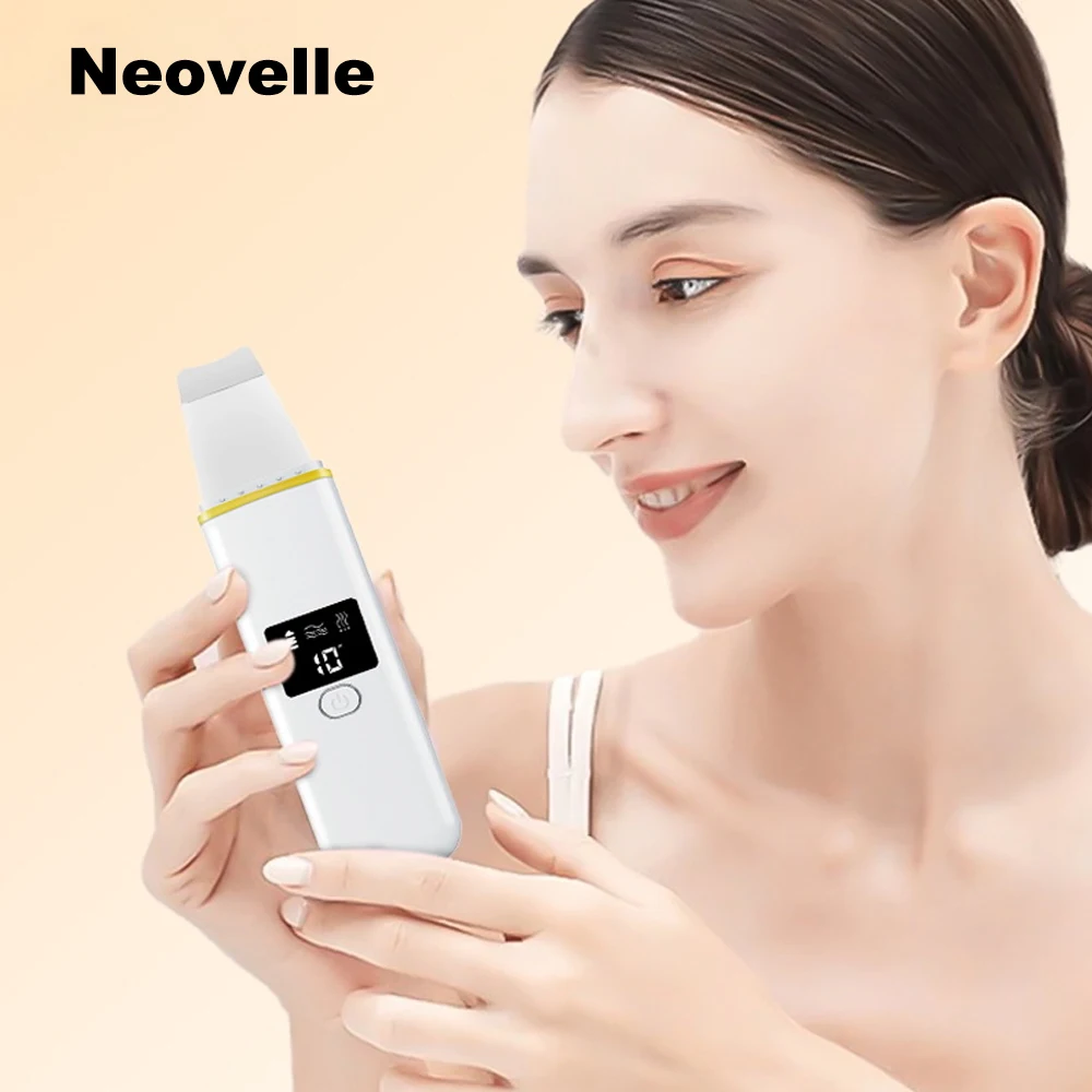 Electric Skin Care Scraper Home Use Beauty Devices Ultrasonic Vibration Scrubber EMS Stainless Steel Spatula Blackhead Remover
Electric Skin Care Scraper Home Use Beauty Devices Ultrasonic Vibration Scrubber EMS Stainless Steel Spatula Blackhead Remover