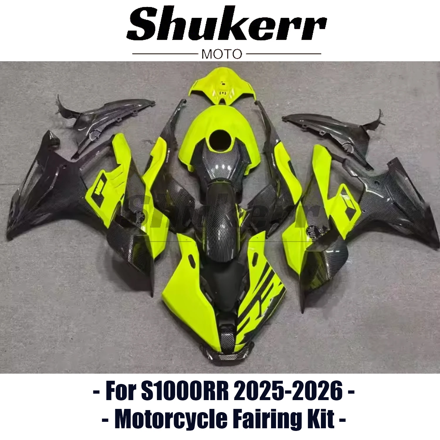 Fit for Bmw S1000Rr 2025 - 2026 New Abs Carbon Fiber Motorcycle Plastics Fairing Kit Injection Mold Bodywork Panel Kit Yellow
Fit for Bmw S1000Rr 2025 - 2026 New Abs Carbon Fiber Motorcycle Plastics Fairing Kit Injection Mold Bodywork Panel Kit Yellow