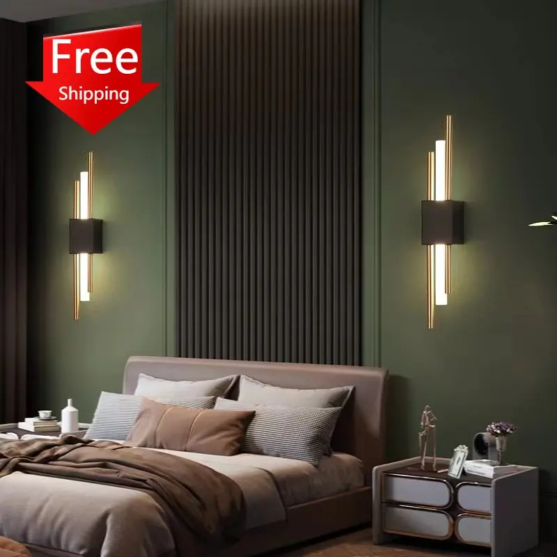 Modern Led Wall Lamp for Bedroom Bedside Hotel Decoration Sconce Light Living Room Hallway Lighting Fixtures Nordic Indoor Home
Modern Led Wall Lamp for Bedroom Bedside Hotel Decoration Sconce Light Living Room Hallway Lighting Fixtures Nordic Indoor Home