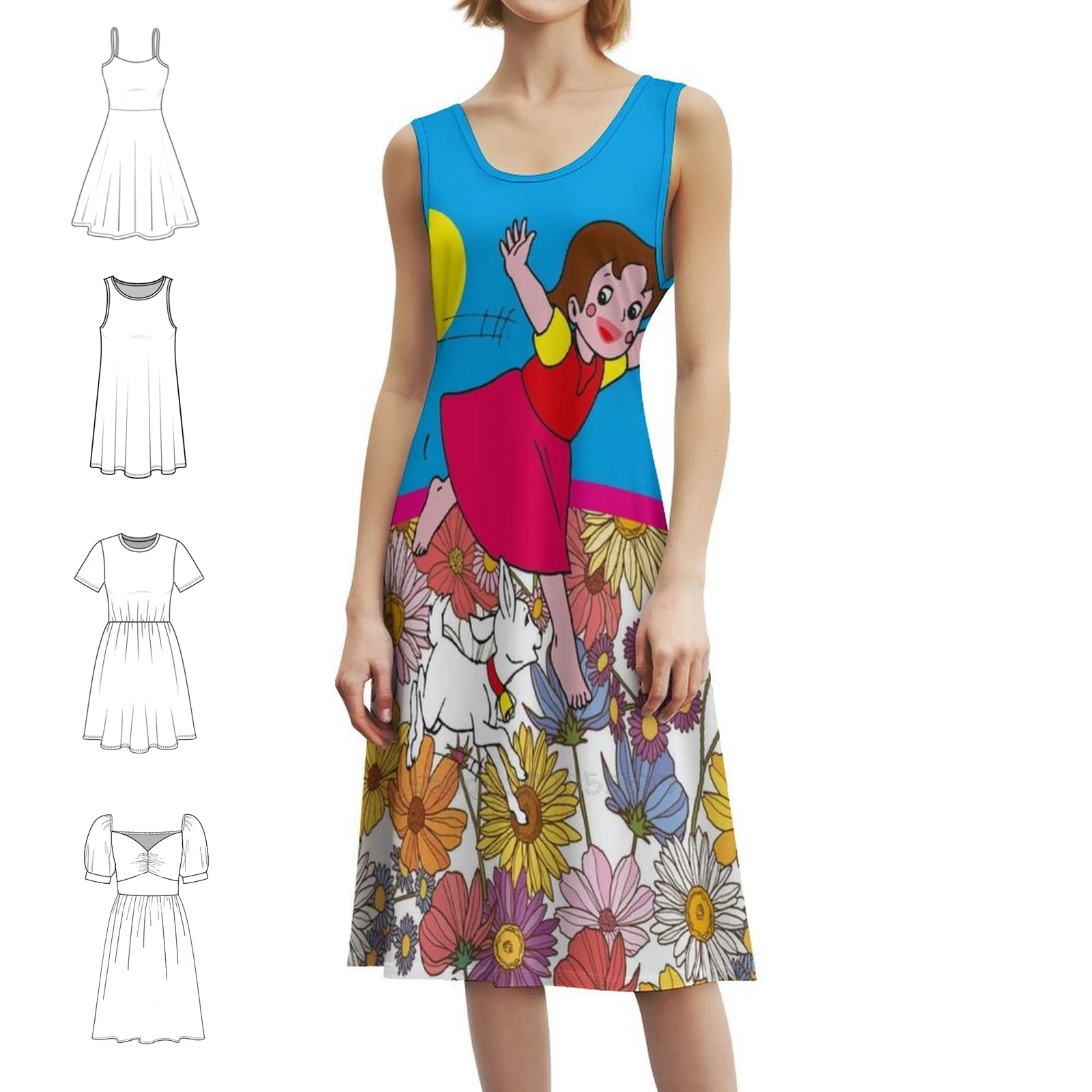 Heidi Your World Is The Mountains Ретро-серия Повседневное платье в корейском стиле для женщин Простые повседневные офисные женские платья Heidi Swiss
Heidi Your World Is The Mountains Ретро-серия Повседневное платье в корейском стиле для женщин Простые повседневные офисные женские платья Heidi Swiss