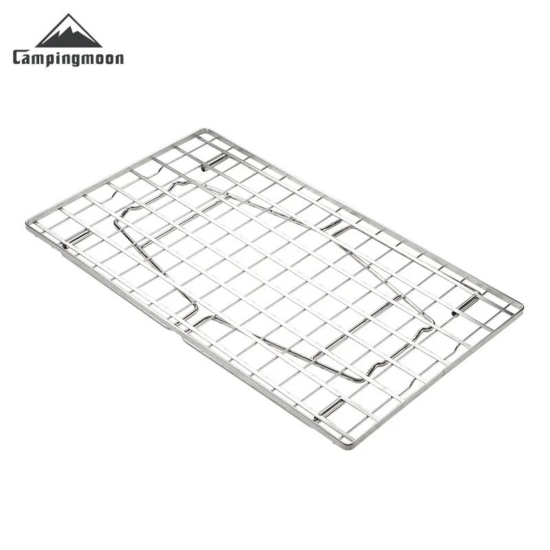 CAMPINGMOON Stainless Steel Lightweight Storage Table, Outdoor Picnic Camping Lightweight Multifunctional Portable Folding Table
CAMPINGMOON Stainless Steel Lightweight Storage Table, Outdoor Picnic Camping Lightweight Multifunctional Portable Folding Table