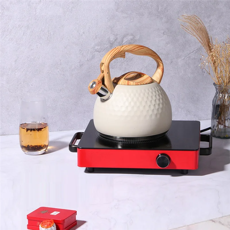 Kettle Whistling Kettle 3L Kettle Lid With Handle Induction Cooker Gas Stove Kettle-AC82
Kettle Whistling Kettle 3L Kettle Lid With Handle Induction Cooker Gas Stove Kettle-AC82