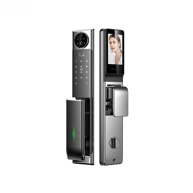 New Arrival Intelligent WIFI Lock Electric Fingerprint Vein Lock with HD Camera Face ID Password Door Lock
New Arrival Intelligent WIFI Lock Electric Fingerprint Vein Lock with HD Camera Face ID Password Door Lock