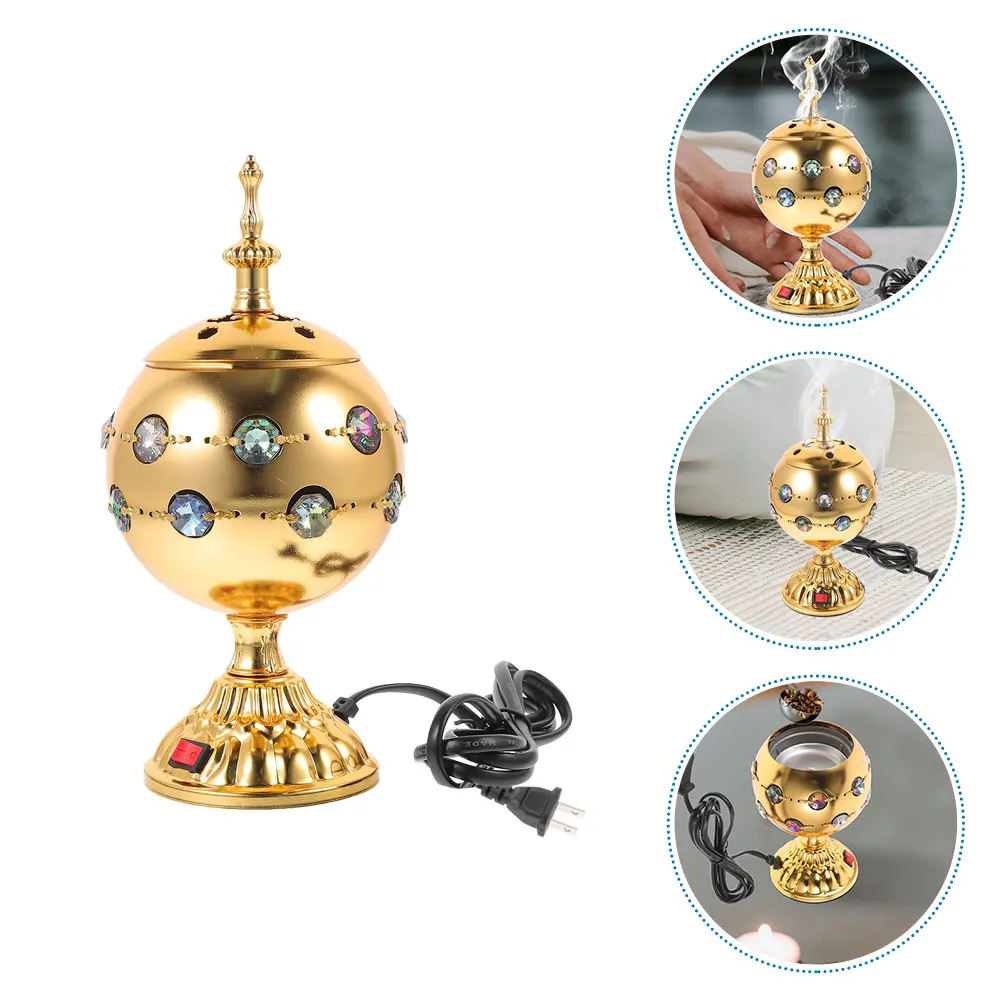 Electric Censer Home Decorative Incense Burner Decor Portable Table nament Incense Burner Heater
Electric Censer Home Decorative Incense Burner Decor Portable Table nament Incense Burner Heater