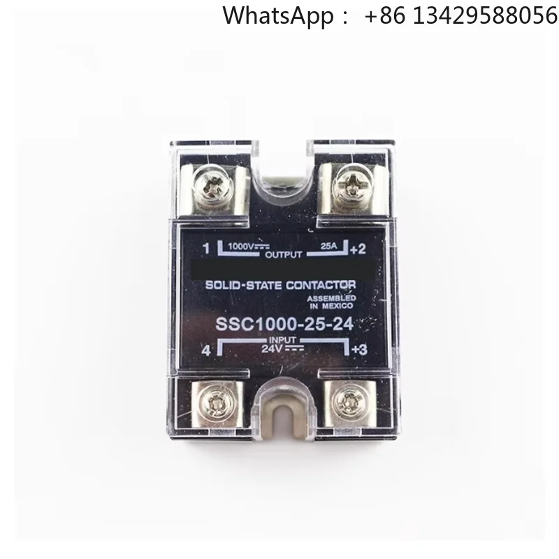 SSC1000-25-24 Solid State Relay DC Controlled DC Solid-state Relay SSC1000-25-24
SSC1000-25-24 Solid State Relay DC Controlled DC Solid-state Relay SSC1000-25-24