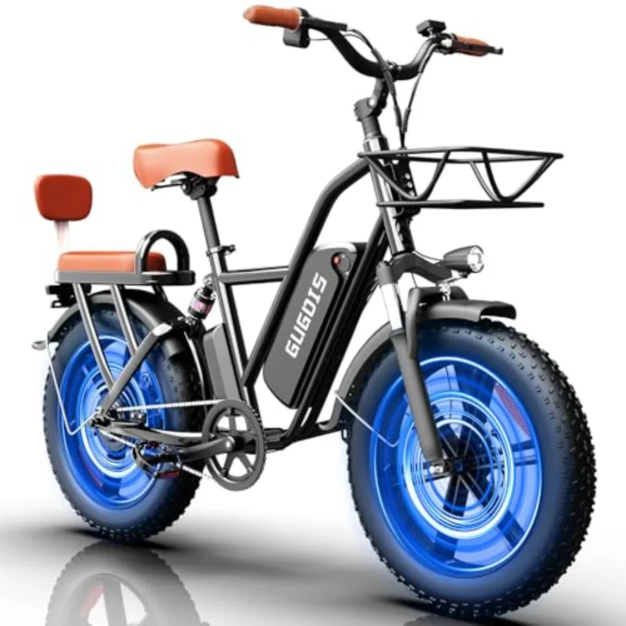 Commuter electric bike for adults, aluminum alloy frame, black, 750/1000W motor with full suspension and removable 748.8/960Wh
Commuter electric bike for adults, aluminum alloy frame, black, 750/1000W motor with full suspension and removable 748.8/960Wh