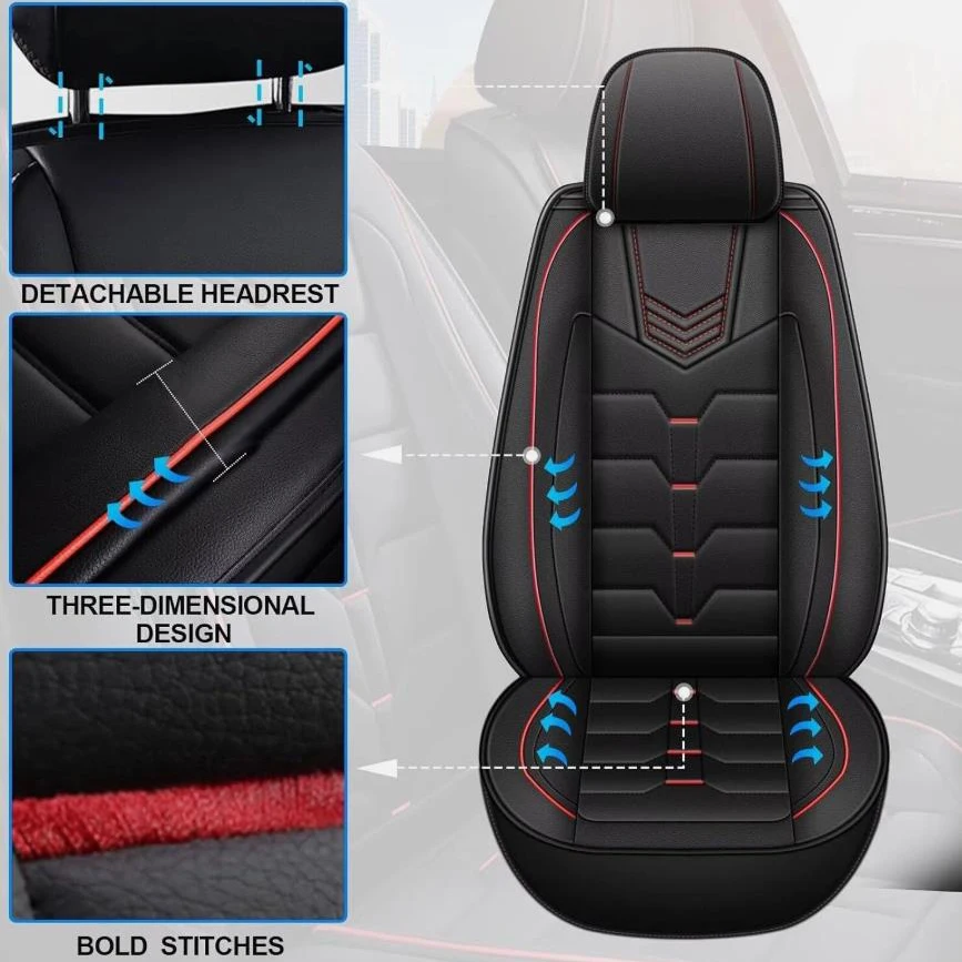 Полный комплект для Nissan Kicks 2018-2024, автомобильные чехлы на 5 сидений, чехол на подушку из искусственной кожи, передняя и задняя защита, автомобильные аксессуары
Полный комплект для Nissan Kicks 2018-2024, автомобильные чехлы на 5 сидений, чехол на подушку из искусственной кожи, передняя и задняя защита, автомобильные аксессуары