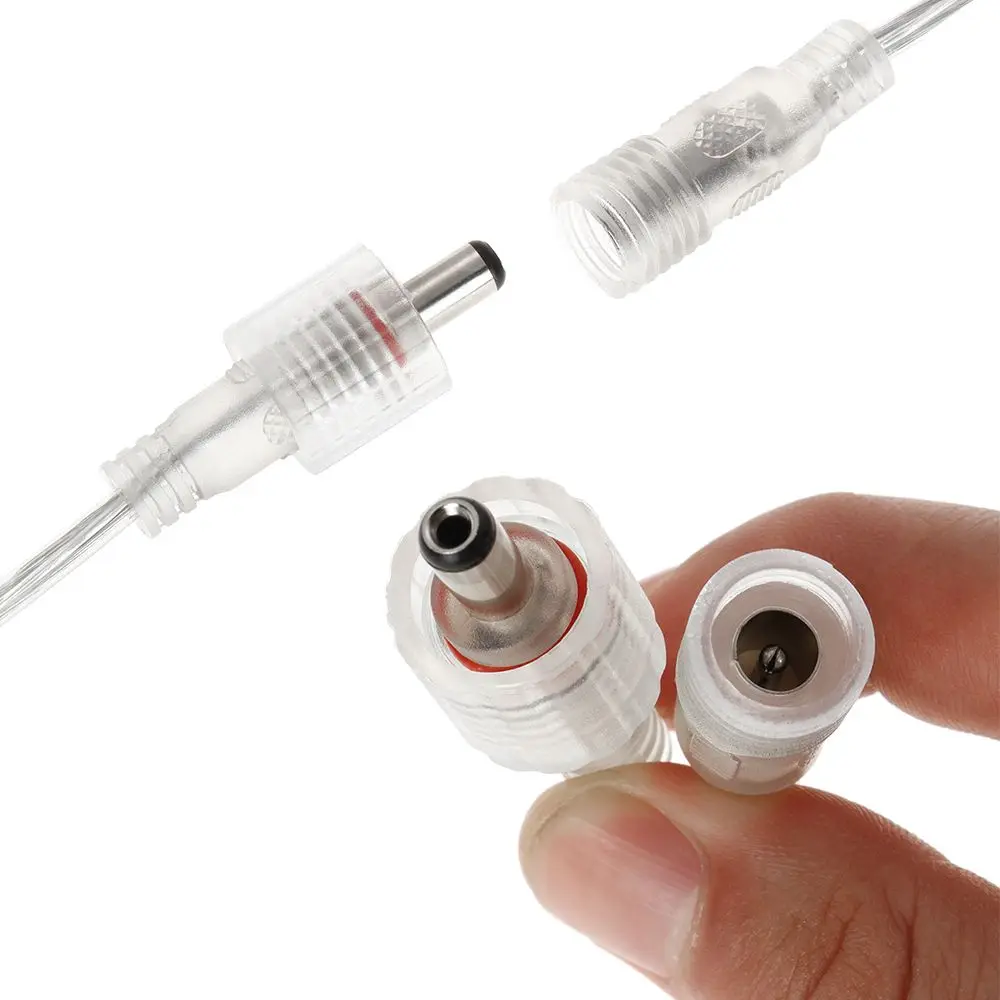 1 Pair Lighting Accessories Led strip Plug DC 5.5 x 2.1mm IP68 Waterproof Male and Female Connector 2 Pin Power Wires
1 Pair Lighting Accessories Led strip Plug DC 5.5 x 2.1mm IP68 Waterproof Male and Female Connector 2 Pin Power Wires