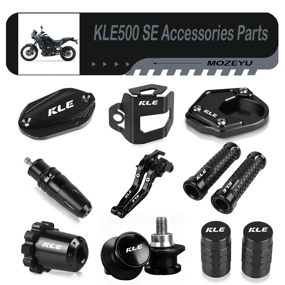 For KAWASAKI KLE500 SE Parts Exhaust Sliders Throttle Lock Cruise Control Front Fork Guard Cover KLE 500 SE 2026 Accessories
For KAWASAKI KLE500 SE Parts Exhaust Sliders Throttle Lock Cruise Control Front Fork Guard Cover KLE 500 SE 2026 Accessories
