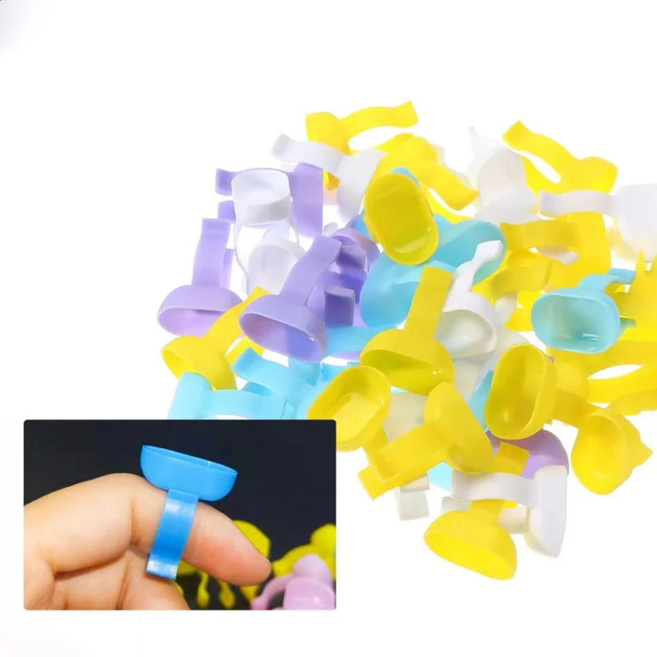 100 PCS Dental Bowl Cup Teeth Cleaning Ring Mix Finger Tray Convenient Tool Dentist Disposable Material Random Color
100 PCS Dental Bowl Cup Teeth Cleaning Ring Mix Finger Tray Convenient Tool Dentist Disposable Material Random Color