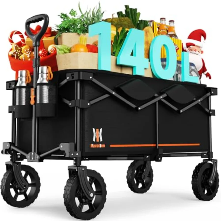 Складная тележка 140 л, черная, большая вместимость, с бесшумными колесами для любой местности, для кемпинга, покупок, активного отдыха
Складная тележка 140 л, черная, большая вместимость, с бесшумными колесами для любой местности, для кемпинга, покупок, активного отдыха