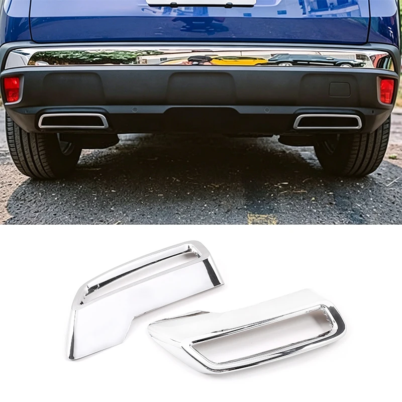 ABS Adhesive Exhaust Tip Trim Frame 2PCS For Peugeot 3008 4008 5008 2017-2022 Exterior Styling Accessories
ABS Adhesive Exhaust Tip Trim Frame 2PCS For Peugeot 3008 4008 5008 2017-2022 Exterior Styling Accessories