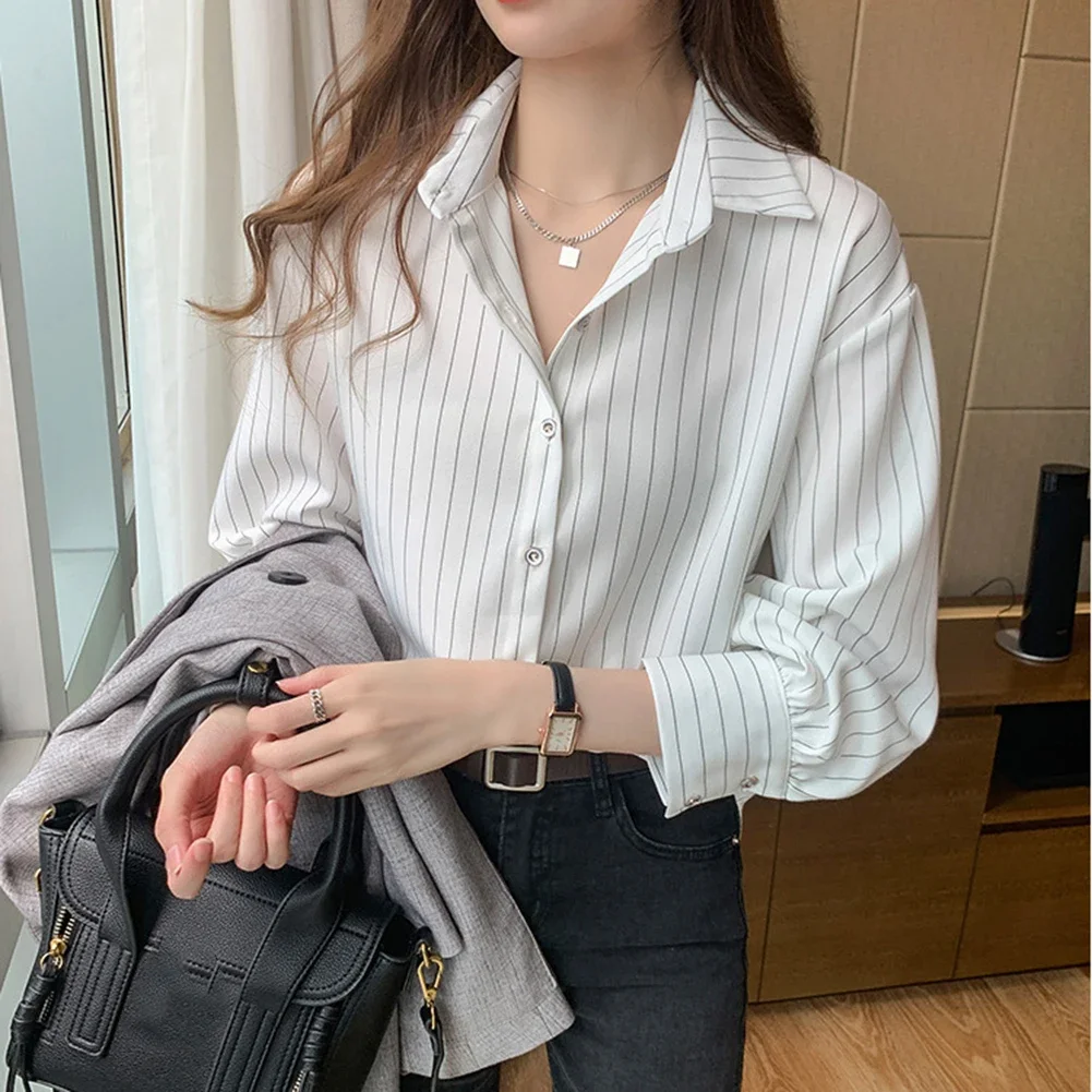Casual Loose Top Long-Sleeved Shirt Fashionable Design Solid Color Pattern Suitable For All Seasons Shirt For Women
Casual Loose Top Long-Sleeved Shirt Fashionable Design Solid Color Pattern Suitable For All Seasons Shirt For Women