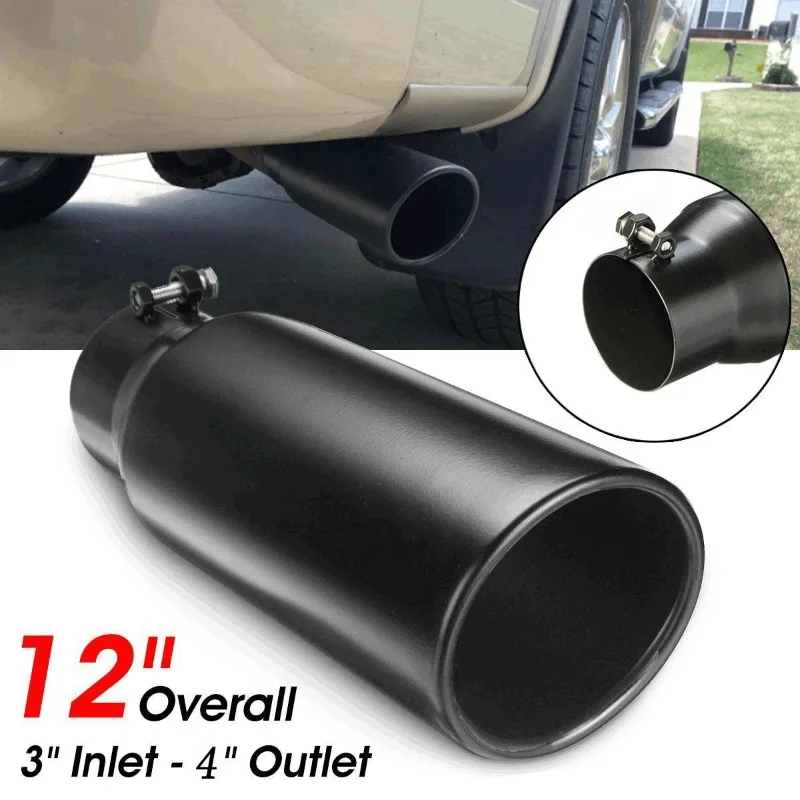 Chrome Exhaust Tip Glossy stainless steel car exhaust pipe tail throat, electroplated modified decorative tail nozzle
Chrome Exhaust Tip Glossy stainless steel car exhaust pipe tail throat, electroplated modified decorative tail nozzle