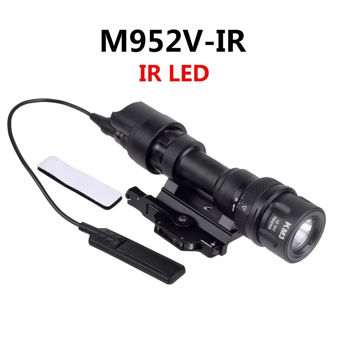 Tactical SureFir M600 M600V IR Flashlight Upgrade M952V IR Infrared LED Scout Light Hunting QD Rail Mount Airsoft Weapon Light
Tactical SureFir M600 M600V IR Flashlight Upgrade M952V IR Infrared LED Scout Light Hunting QD Rail Mount Airsoft Weapon Light