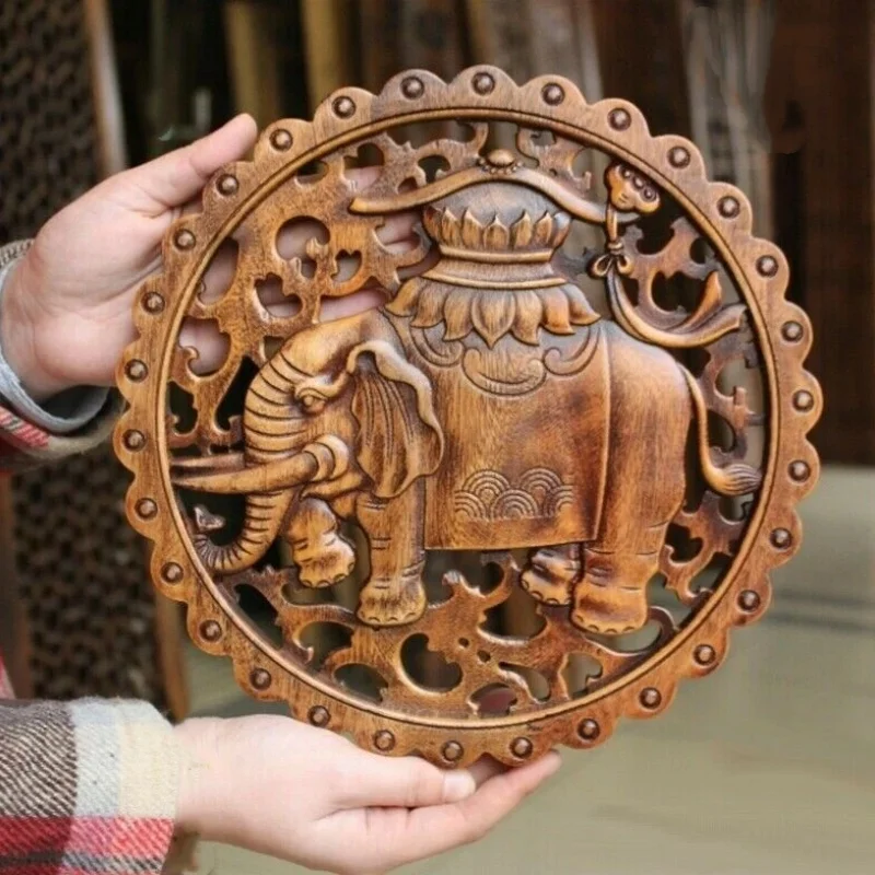 Camphor Wood Carved Elephant Plaque Wall Hanging Wooden Sculpture Handcrafted Elephant Art Home Decor
Camphor Wood Carved Elephant Plaque Wall Hanging Wooden Sculpture Handcrafted Elephant Art Home Decor