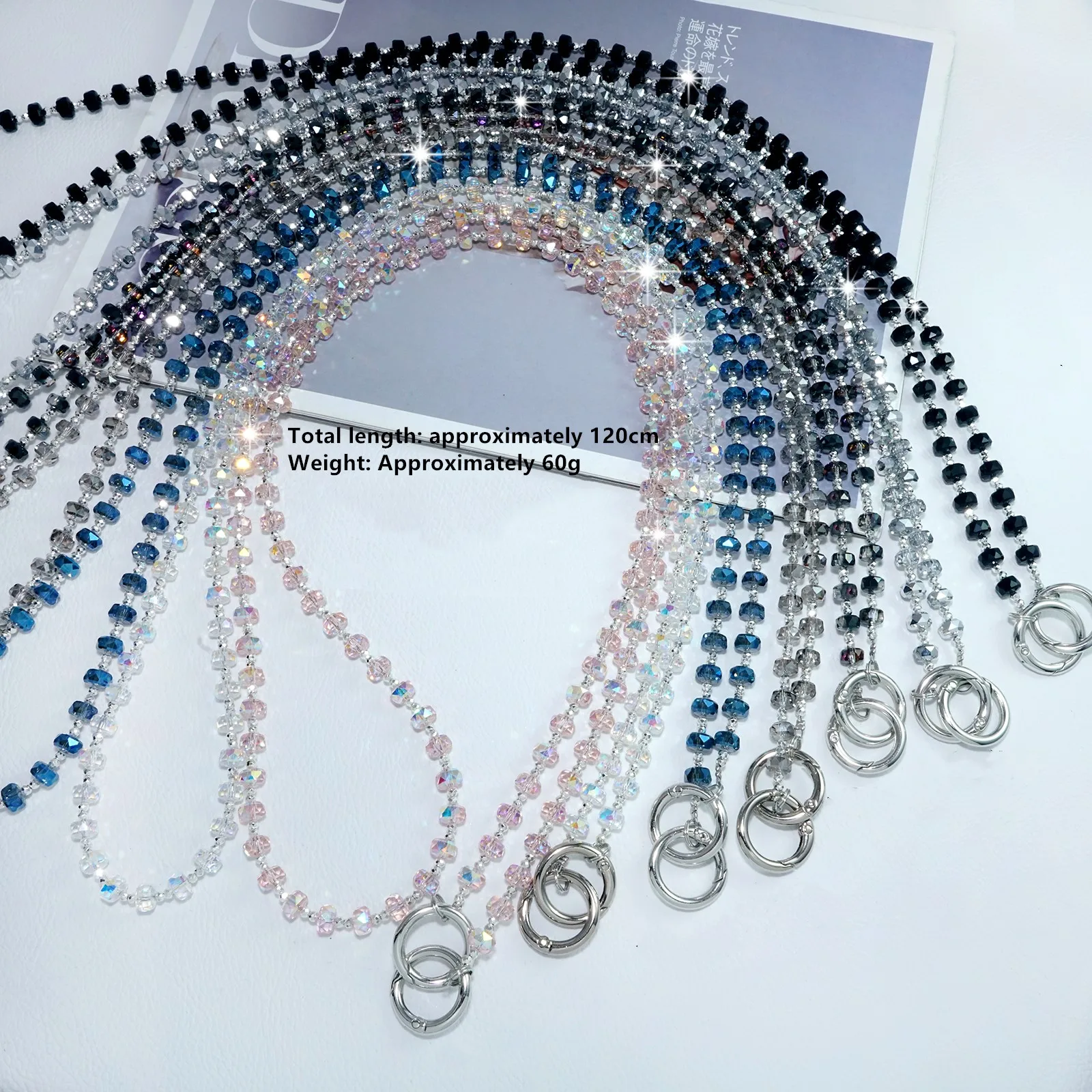 Mobile phone lanyard crystal bead crossbody chain goddess pendant anti lost key pendant chain high-end mobile phone chain
Mobile phone lanyard crystal bead crossbody chain goddess pendant anti lost key pendant chain high-end mobile phone chain