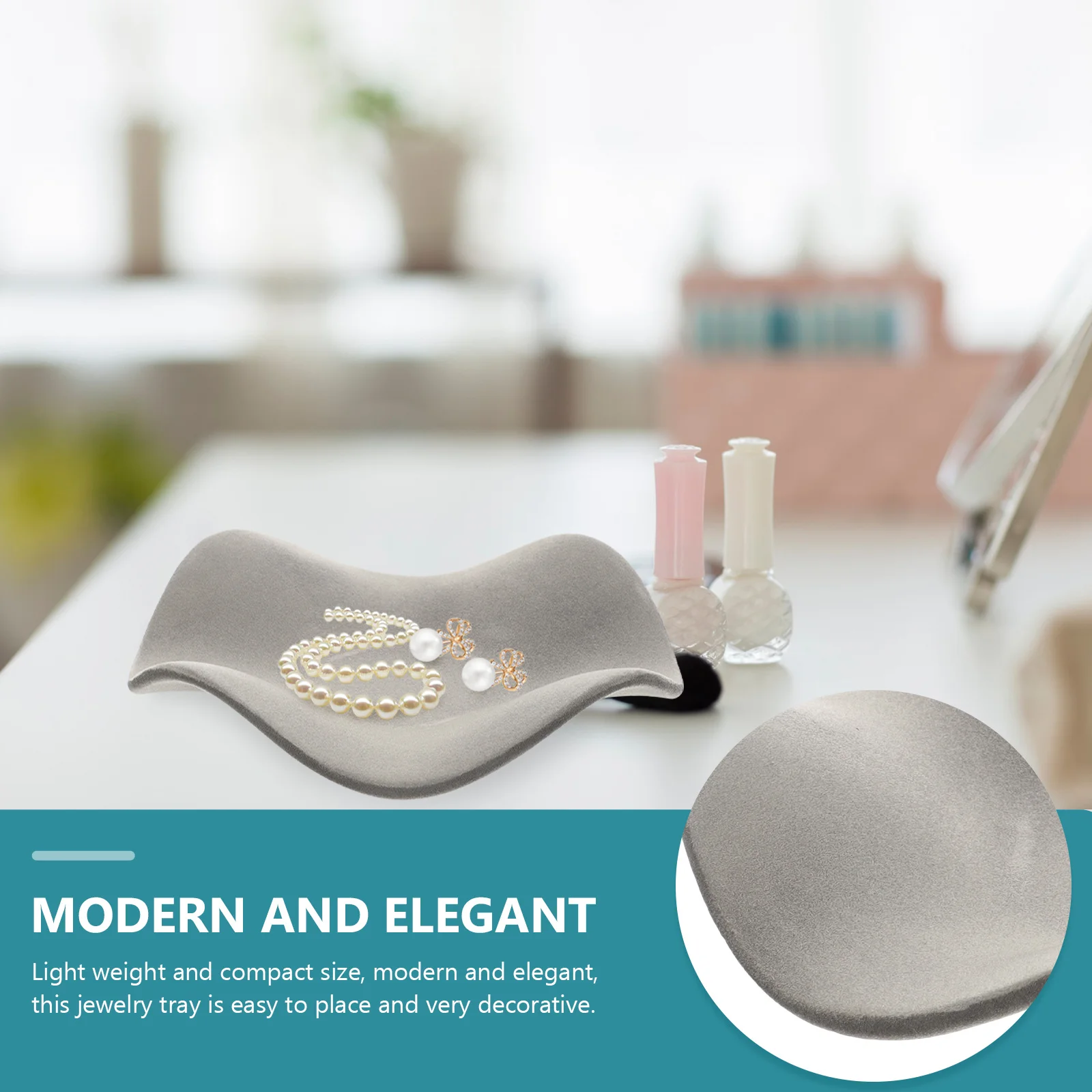 Jewelry Storage Tray with Smooth Surface and Sturdy Build Lightweight Compact Design for Earrings Rings Necklace Bracelet
Jewelry Storage Tray with Smooth Surface and Sturdy Build Lightweight Compact Design for Earrings Rings Necklace Bracelet