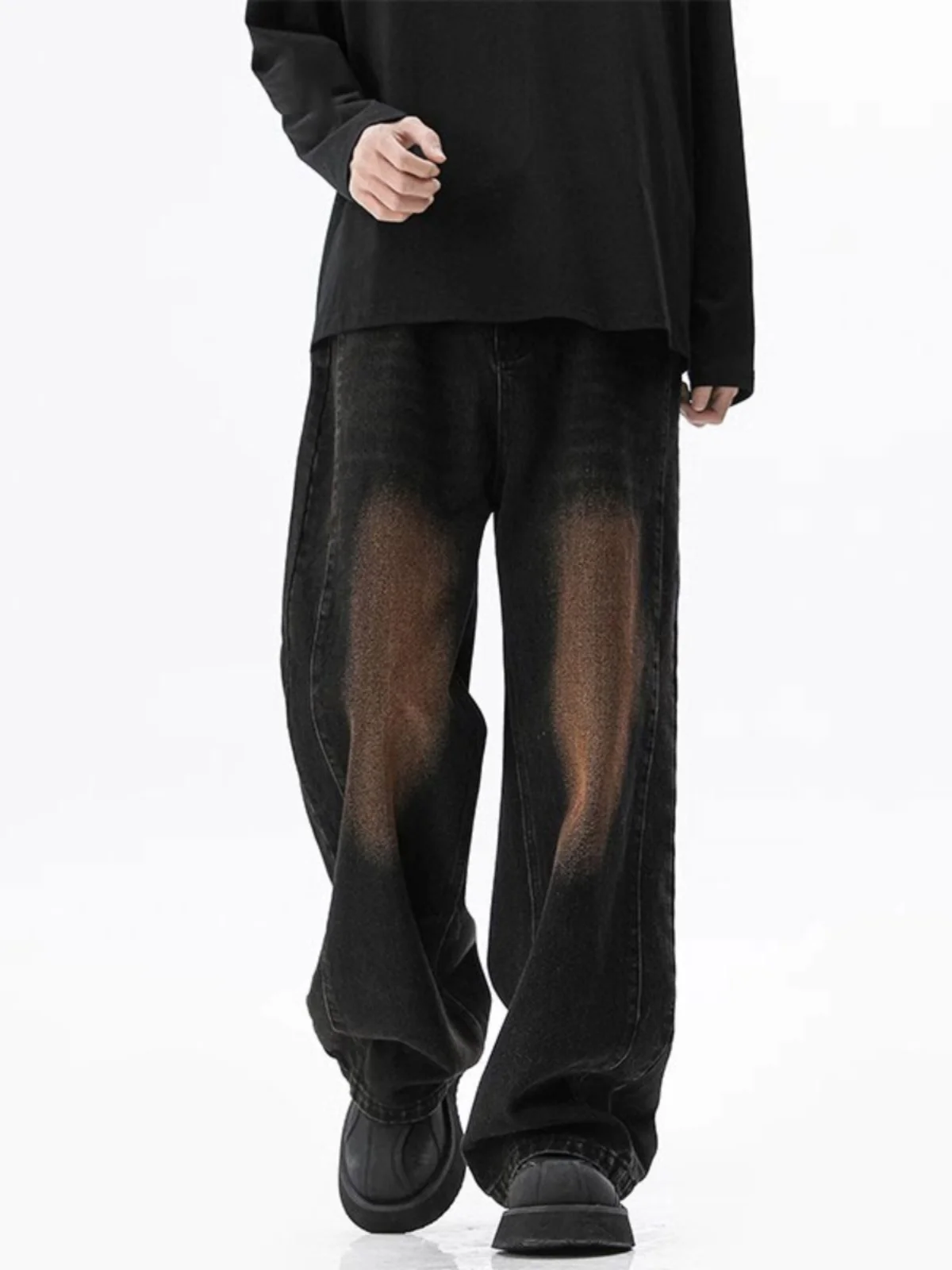 Мужские джинсы Waed adual Yellow Mud Dye, модные, свободные, с широкими штанинами, в стиле американского хай-стрит, повседневные.
Мужские джинсы Waed adual Yellow Mud Dye, модные, свободные, с широкими штанинами, в стиле американского хай-стрит, повседневные.