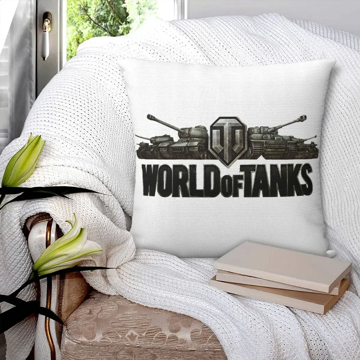 World Of Tanks Square Pillowcase Pillow Cover Polyester Cushion Zip Decorative Comfort Throw Pillow for Home Bedroom
World Of Tanks Square Pillowcase Pillow Cover Polyester Cushion Zip Decorative Comfort Throw Pillow for Home Bedroom