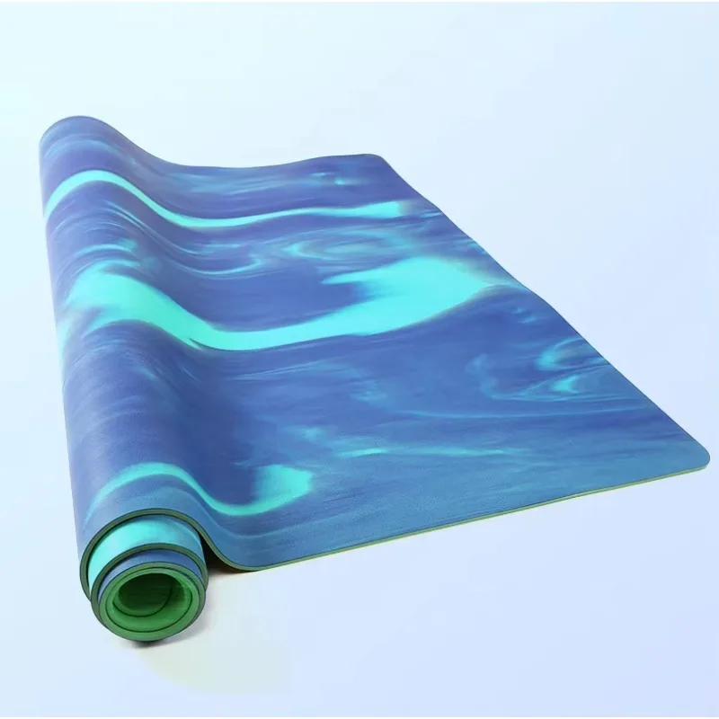 Текстура градиентного потока Aurora, прочный, мягкий, экологически чистый, удобный, нетоксичный, матовый, из искусственной кожи, двухслойный, противоскользящий, резиновый коврик для йоги
Текстура градиентного потока Aurora, прочный, мягкий, экологически чистый, удобный, нетоксичный, матовый, из искусственной кожи, двухслойный, противоскользящий, резиновый коврик для йоги